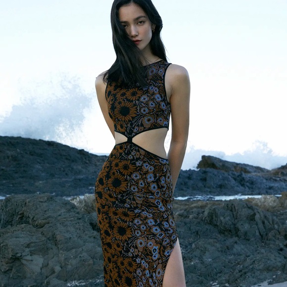 Bec + Bridge Phoenix Midi Dress Women's Size 4‎ - Picture 1 of 12